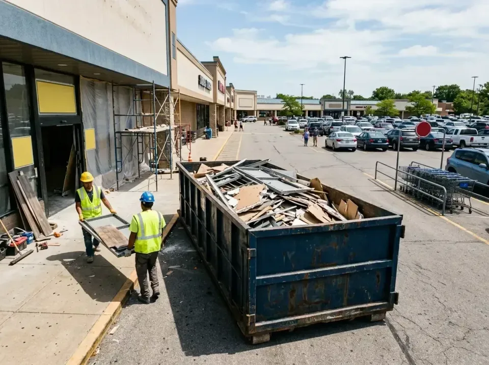 retail-store-renovation-debris-003 — frequently asked questions, Roll-off Dumpster Rentals in Porter, IN